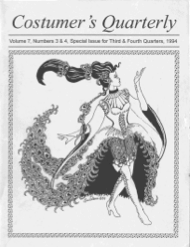 Costumers Quarterly Vol 7 No 3-4